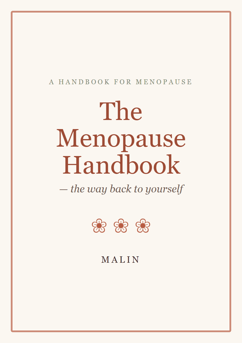 The cover of The Menopause Handbook